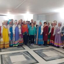 Выступление народного хора «Ветеран» ко Дню всех влюбленных