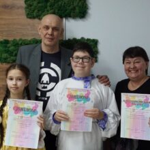 Народный ансамбль татарской песни «Ялкын» на конкурсе семейного творчества в ДК Салют
